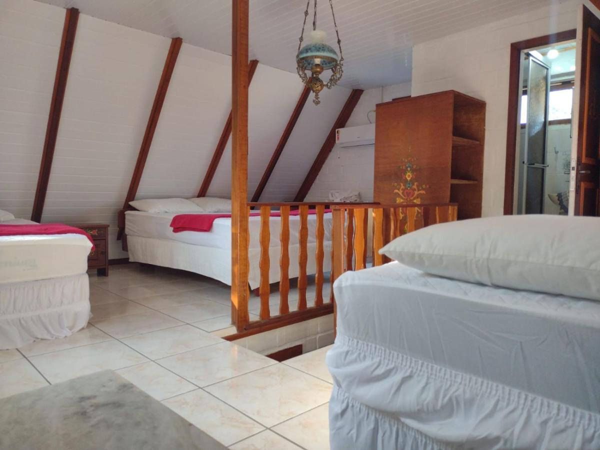 Apartamento Estilo Chale - Enxaimel Bombinhas Buitenkant foto